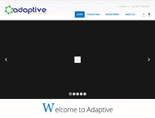 Tablet Screenshot of adaptivehvm.com
